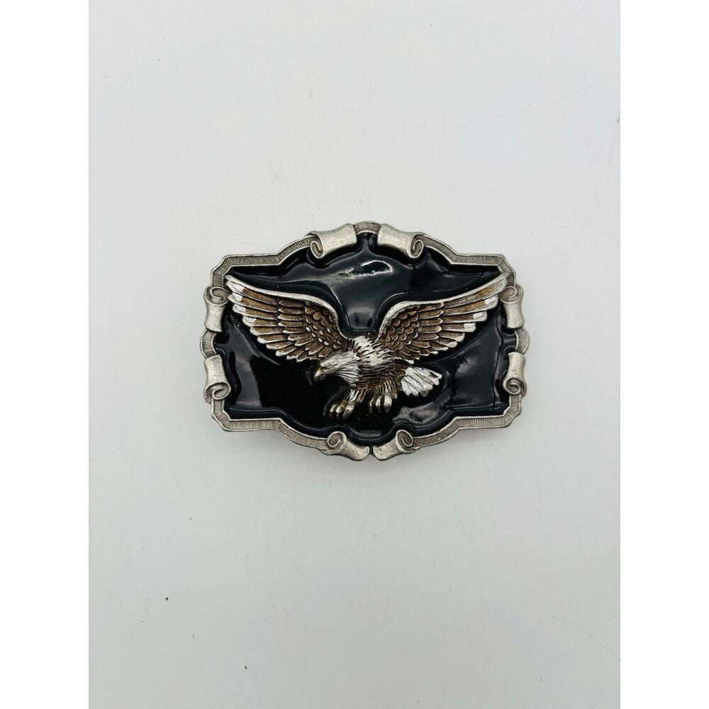 The Great American Buckle Co 1983 - ￼American Eagle - Belt Buckle - Made In USA